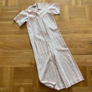 Ilana Kohn Mabel jumpsuit in pale pink, size XS